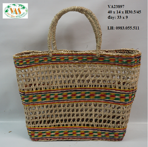 Sedge กระเป๋าช้อปปิ้งที่มีด้ามจับจากเวียดนาม - Product Image 4