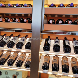 Réfrigérateur à vin de luxe personnalisé, refroidisseur de boissons, acier inoxydable, contrôle électronique de la température, usage commercial et domestique - Product Image 6