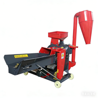 Broyeur de paille et de fourrage multifonctionnel motorisé de qualité supérieure pour équipement agricole, batteuse à herbe, coupe-paille ultra-fine 11-15 kW