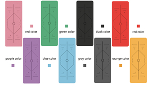 <span class=keywords><strong>BESAY</strong></span> alta calidad logotipo personalizado ecológico plegable Tpe Yoga Mat antideslizante caucho Natural Popular para uso en el gimnasio - Product Image 6