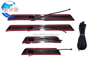 Auto Seitentür schutz Step Sill für <span class=keywords><strong>Corolla</strong></span> 2015 LED Türschweller schutz Abnutzung platten Auto Interieur Zubehör - Product Image 5
