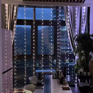 Guirnalda de Luces LED Decorativas de 3 Metros para Interiores, Luces de Cortina para Fiestas, Ambiente Festivo, Luces de Hadas - Product Image 3