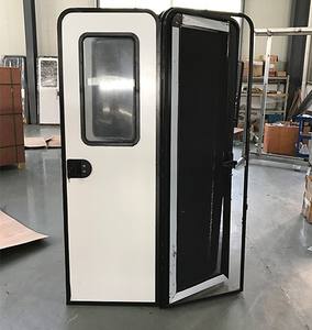 בית מנוע מחנאות rv 760x1908 מ "מ פתח ציר שמאל עם זכוכית אקרילית ודלת מסך - Product Image 4