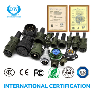 Waterproof MS3100 MS3101 MS3102 MS3106 MS3108 5015 Mil Connector 1 2 <strong>3</strong> 4 <strong>5</strong> - 64 Pin Cable Connector - Product Image 6