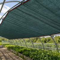 Filet de protection pour jardin avec œillets pré-perforés et bordure renforcée, pour la protection des plantes, clôture de jardin, serre agricole