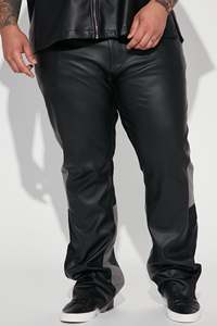 <span class=keywords><strong>Pantalon</strong></span> en <span class=keywords><strong>cuir</strong></span> pour homme de <span class=keywords><strong>chasse</strong></span> à la mode personnalisé de haute qualité <span class=keywords><strong>Pantalon</strong></span> en <span class=keywords><strong>cuir</strong></span> superposé hip hop <span class=keywords><strong>Pantalon</strong></span> en <span class=keywords><strong>cuir</strong></span> brillant - Product Image 4