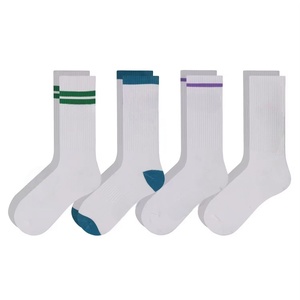Factory Direct Sale Custom Cotton Breathable Sports <b>Socks</b> Men Crew <b>Socks</b> Jacquard Custom Logo Athletic <b>Socks</b> Custom <b>Socks</b> - Product Image 6