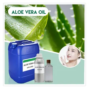 Óleo essencial personalizado Aloe Vera óleo de crescimento do cabelo 100 pura imprensa fria para cuidados com a pele