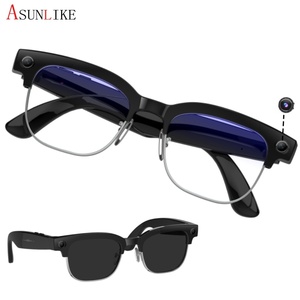 Lunettes Intelligentes W630 Demi-Monture avec Caméra Vidéo 800W HD Anti-Tremblement, Reconnaissance IA, Traduction, Enregistrement Vocal, TP Robustes - Product Image 5