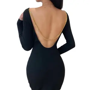 สินค้าใหม่ขายส่ง2022แฟชั่นผู้หญิงเซ็กซี่ระงับกระโปรงแขนยาวชุดถักเสื้อกันหนาวชุดสำหรับผู้หญิง
