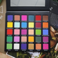 Palette de fards à paupières 30 couleurs cosmétiques végétaliens nus bon marché personnaliser bricolage maquillage Palette de fards à paupières marque privée en gros