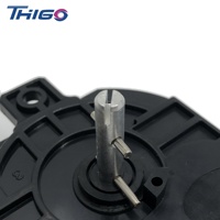 Produk Laris OEM Grosir Timer Saklar Mesin Cuci Suku Cadang Mesin Cuci Timer Putar Persegi Hitam untuk Daewoo Pemasok Harga Rendah untuk LG