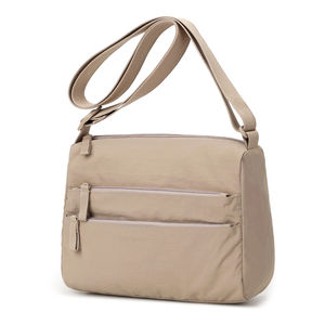 Tas kurir selempang Oxford ringan uniseks OEM Logo kustom tas Aktivitas Luar Ruangan ritsleting kapasitas besar portabilitas paket nyeri - Product Image 3