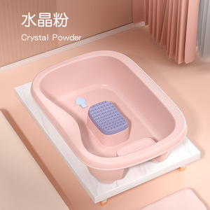 Choice Fun Handy Plastic Shampooing Basin para mujeres embarazadas postradas en cama Pacientes mayores Lavabo para el período posparto - Product Image 6