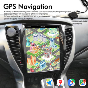 PX6 coche Android pantalla GPS navegación Multimedia reproductor de vídeo para Mitsubishi Pajero Sport 2021 Radio Estéreo unidad principal 12,1 pulgadas - Product Image 4