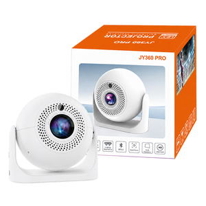 Projecteur portable 1280x720P, mise au point automatique intelligente, WiFi 2.4G 5G, design sphérique compact pour chambre à coucher, camping, divertissement - Product Image 1