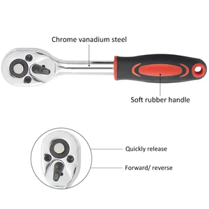 Easyway bán buôn thiết lập của 46pcs chuyên nghiệp tay cơ khí Ổ cắm cờ lê công cụ thiết lập 46 trong 1 công cụ sửa chữa cho xe ô tô - Product Image 3