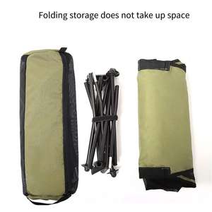 Chaise de camping portable et légère avec appui-tête, chaise lune pour la pêche, les loisirs et le camping, mobilier d'extérieur - Product Image 6