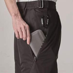 Pantalon unisexe BURTLE léger, imperméable, coupe-vent, respirant, en nylon/coton, pour temps froid, noir 7622, taille 35 S, 4,4 étoiles - Product Image 4