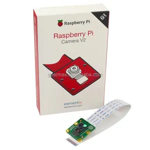 Cámara Raspberry Pi 3B + Original, dispositivo de 8 megapíxeles, V2 edición estándar oficial, 800W, 8MP, E14, para Raspberry Pi 3 4, modelo B +