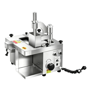 Rebanadora de Carne de Acero Inoxidable de Grado Alimenticio, Cortadora de Carne Fresca Eléctrica Comercial para Cocina y <span class=keywords><strong>Restaurante</strong></span> - Product Image 1
