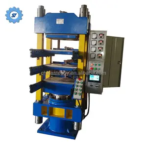 Super High Temperature UHMW PE Rubber Products Heat Hot Press Making Machine With Water Air Cooling