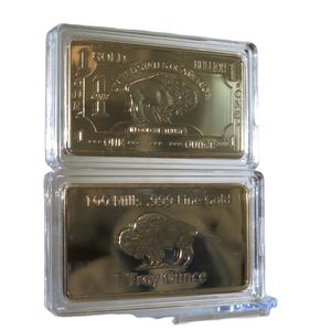 Kunststoffgehäuse für 1 oz Metallbarren 50*28*3 MM - Product Image 2