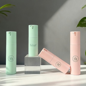 Customized Colored Vaccum Cosmetic <b>Bottle</b> 30ml 50ml Airless <b>Pump</b> Lotion <b>Bottle</b> for Luxury Anti-age Serum Packaging - Product Image 1