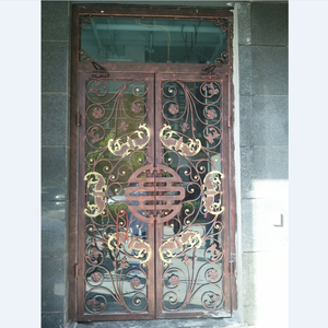 <span class=keywords><strong>ประตู</strong></span>ทางเข้าเหล็กดัดประตูแกว่งสำหรับตกแต่งสวน<span class=keywords><strong>ประตู</strong></span>เหล็ก - Product Image 2