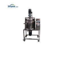 Cuve de mélange sanitaire avec agitateur pour ligne de préparation de liquides