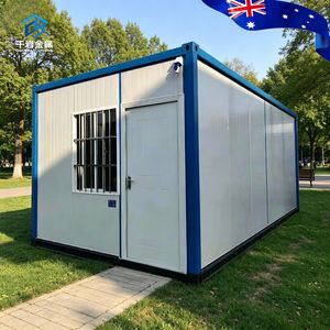 Custom Flat Pack Container House Galvanized Steel Modular Building for Office Accommodation & Camp - Product Image 1