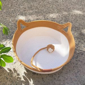 New Grass Vine Hand-woven Cat Scratch Board Cat Nest Integrated Wear-resistant Four Seasons Universal Luxury Pet Nest - Product Image 3
