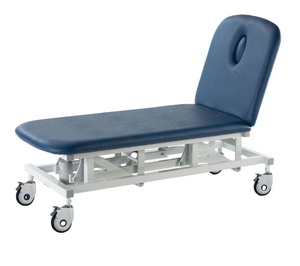 <span class=keywords><strong>Lettino</strong></span> da Trattamento Ospedaliero Regolabile Elettricamente Certificato CE con Apertura Frontale e Imbottitura in Schiuma Traspirante, Capacità di Carico 220kg - Product Image 1
