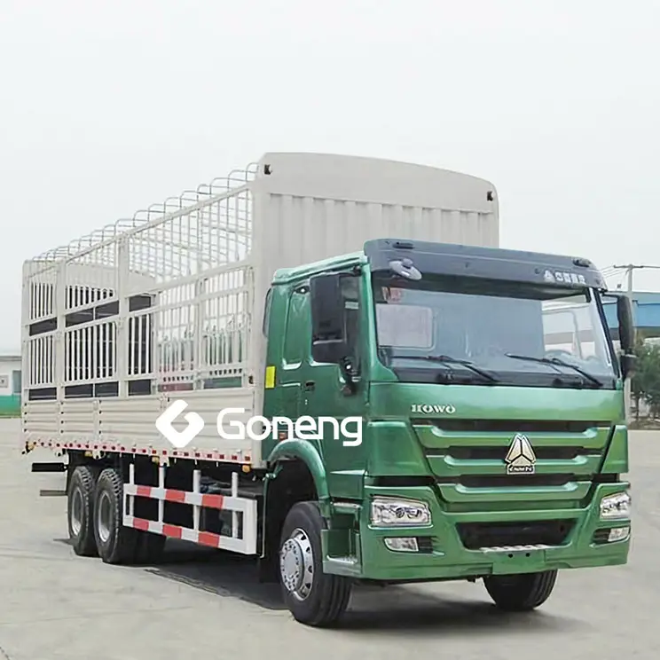 heavy duty dongfeng faw 10 wheeler used stake truck sinotruck howo cargo truck 371hp 6x4 340hp
