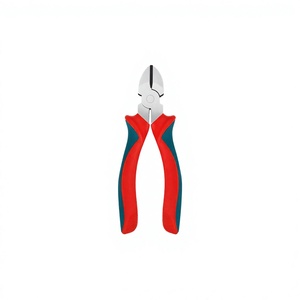 Pince coupante diagonale industrielle en acier allié dentelé de 6 pouces avec poignées TPR, certifiée ESD-Safe - Product Image 3