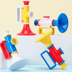 Juguete <span class=keywords><strong>de</strong></span> trompeta para niños, regalo, rompecabezas <span class=keywords><strong>de</strong></span> educación para la primera infancia, música, trompeta, instrumentos musicales, juguetes <span class=keywords><strong>de</strong></span> trompeta <span class=keywords><strong>de</strong></span> plástico para niños - Product Image 3