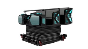 Technologie de l'oeil nu 5D Flying Track Cinema Système de théâtre 3D Rail 9D <span class=keywords><strong>Cinéma</strong></span> <span class=keywords><strong>Jurassic</strong></span> World Ride Siège personnalisé - Product Image 5