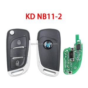 NB11 KD กุญแจรีโมทอเนกประสงค์2ปุ่มสำหรับ KD900 + URG200 KD-X2 NB-Series NB11-2 NB11 DIY - Product Image 1
