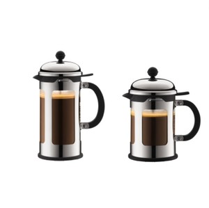 Bodum <span class=keywords><strong>Chambord</strong></span> Máy Pha Cà Phê Ép Kiểu Pháp Cao Cấp 3/4/8 Ly Cà Phê Bộ Lọc Cố Định Chịu Nhiệt Bằng Thép Không Gỉ Màu Bạc - Product Image 3