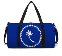 Sac de voyage à bandoulière avec drapeau de Sainte-Lucie, sac de sport, sac de voyage pour le week-end, confortable et portable, best-seller