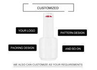 Fournitures professionnelles pour ongles OEM, vernis à ongles en gel à retirer par trempage, couleur personnalisée, étiquette privée, vernis à ongles en gel UV/LED pour salon de manucure