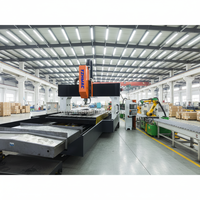 Fraiseuse CNC Plano Miller YJ-DSK2516 sans commande secondaire, machine de fraisage CNC avec éclairage
