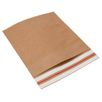 Envoi postal recyclé de haute qualité Kraft Mailer sac biodégradable papier artisanat chaussures Express vêtements sac d'emballage