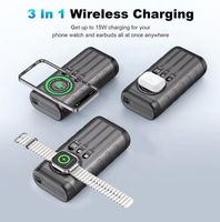 Batterie solaire personnalisée avec logo, 50000 mAh, charge rapide, chargeur magnétique sans fil Qi2 15W, chargeur à manivelle