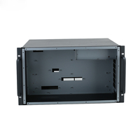 Chasis de Matriz de Video Electrónica Personalizable, ROHS IP54, Sistema de Rack Modular, Montaje en Rack, Caja de Metal de Acero Galvanizado