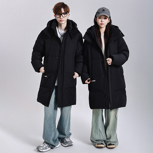 Manteau d'hiver en duvet de canard pour femme et veste pour homme, design de luxe personnalisé avec logo, vente en gros 2026 - Product Image 6