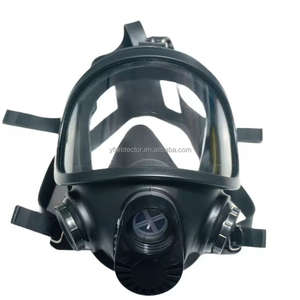 Tabung tunggal keamanan masker Gas wajah penuh Filter masker <span class=keywords><strong>Respirator</strong></span> Gas pertambangan uap kimia lukisan semprot debu - Product Image 3
