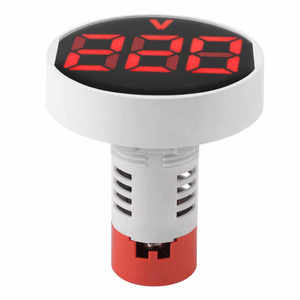 Geniş Ekranlı Kare Dijital Göstergeli AC Gerilim Akım Hz Frekans Ölçer DC Ölçer Çift ve Üçlü Ekran F50 - Product Image 2