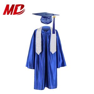 ชุดครุยเด็กสีน้ำเงินรอยัล ยี่ห้อ Mondon พร้อมพู่ห้อย สำหรับงานรับปริญญา - Product Image 3