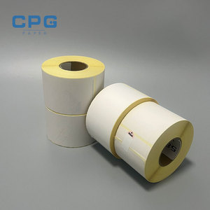 Etiqueta Adhesiva Personalizada de 75x50 mm, Libre de Fenol, Grado Alimenticio, Rollo de Etiquetas Térmicas Directas OEM, Papel de Etiquetas Térmicas de 3"x5" para Guías de Envío - Product Image 1